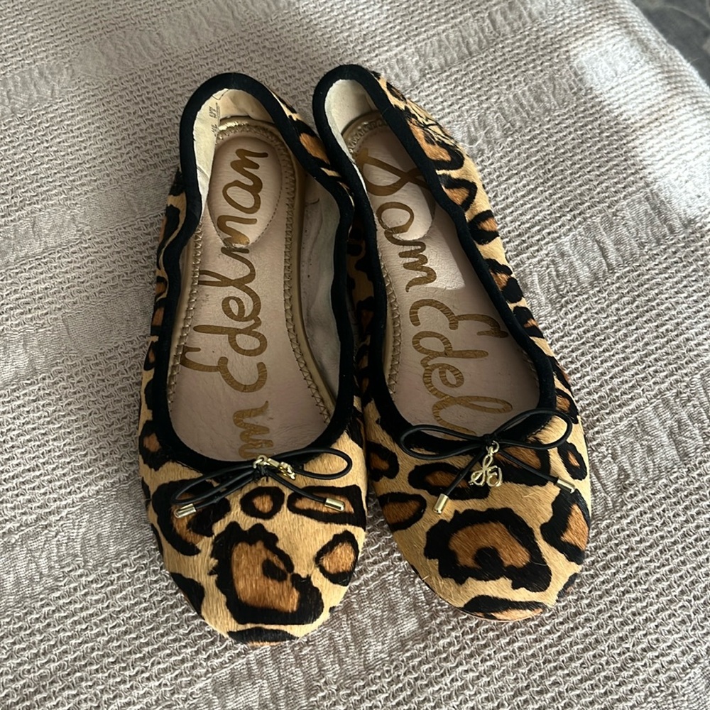 Sam Edelman cheetah flats